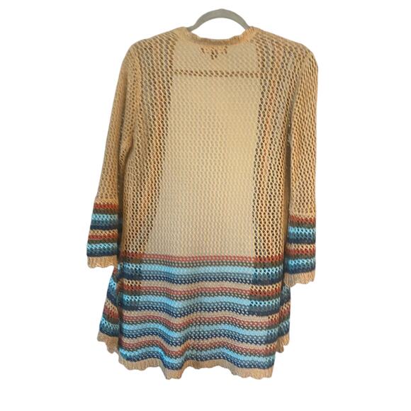 Almost Famous striped Cardigan Size Large - Picture 2 of 5